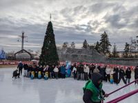 Реализация гранта  «СВОя Победа». Посещение ледового катка.