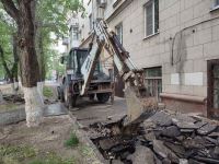Подрядная компания приступила к реконструкции очередного участка Городского сада