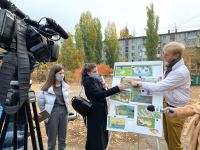 Специалисты Центра «ВЯЗ» провели рабочую встречу вместе с будущими архитекторами и жителями волгоградских дворов