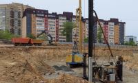 В Дзержинском районе стартовал монтаж железобетонного каркаса здания школы