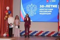 12 декабря в Волгоградском технологическом колледже состоялось мероприятие для жителей Дзержинского района, посвященное юбилейной дате – 30-летию российской Конституции.