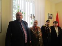 Торжественный прием участников Сталинградской битвы