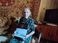 15 июля, свой 95 - летний юбилей отметила жительница Центрального района, ветеран Великой Отечественной войны в категории "Труженик тыла" Ольга Андреевна Полувытнова