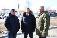 Комиссия проверила состояние дорог в двух районах Волгограда после зимы