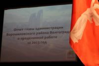 Отчет главы администрации Ворошиловского района Волгограда о проделанной работе за 2023 год. 